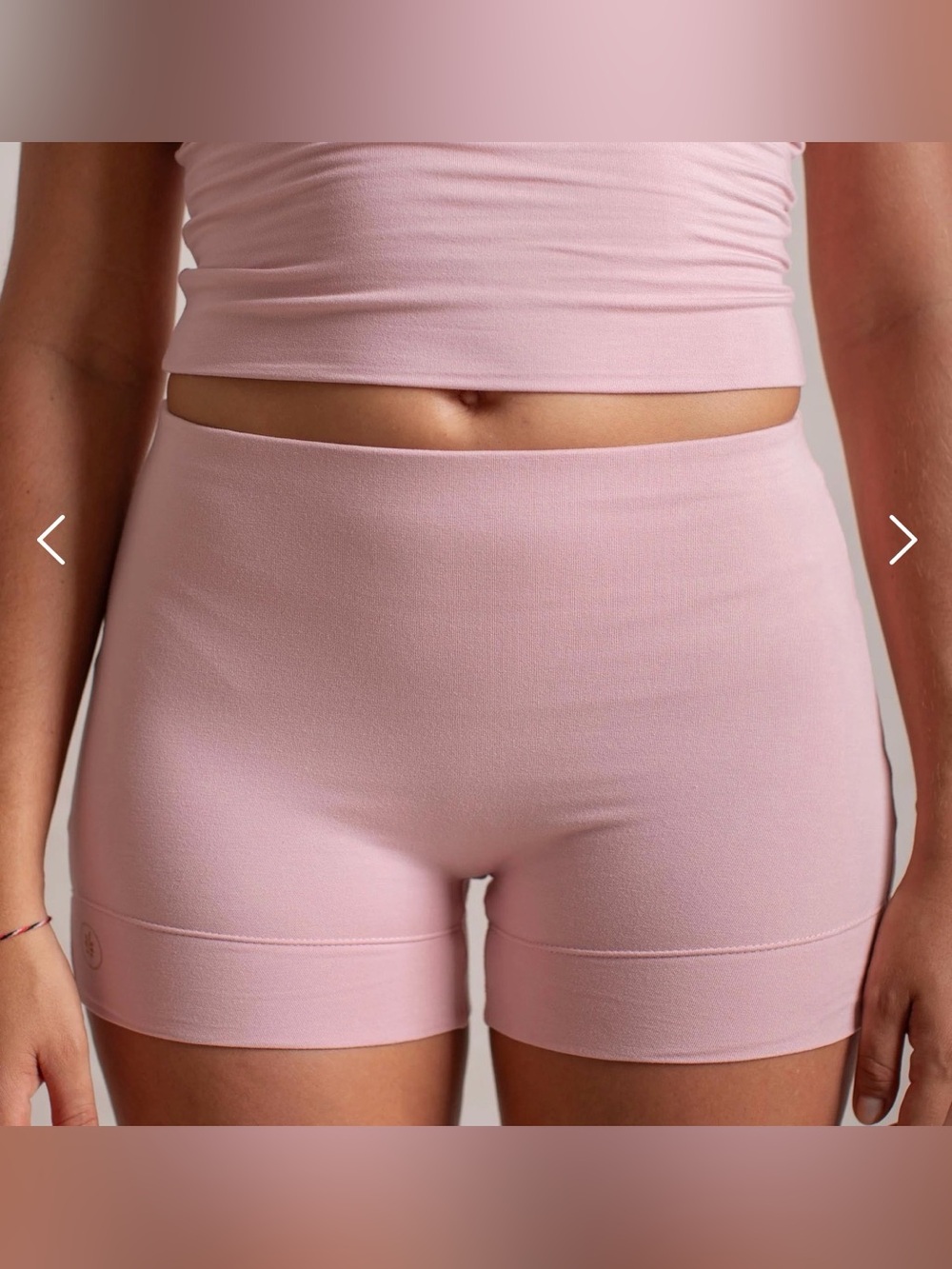 L/XL Indigo Luna Lotus Bella Shorts Pink